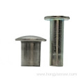 Flat Head Semi Tubular Rivet Hollow End Rivet